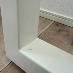 かなでもの THE LEGS トラペゾイド 白の画像