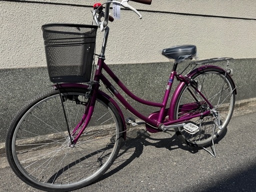 252番　全車両格安販売‼️ 26インチ シティサイクル　ママチャリ