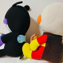アンパンマン バイキンマン ぬいぐるみの画像