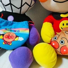アンパンマン バイキンマン ぬいぐるみの画像