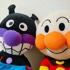 アンパンマン バイキンマン ぬいぐるみの画像