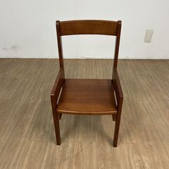 【新品】☆高さが調節できるコンパクト天然木チェアーWNT☆の画像