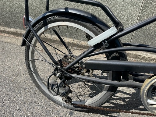 258番 全車両格安販売‼️ 20インチ 変速 折り畳み ミニチャリ ミニベロ