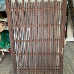 引き戸　玄関に使用されていたと思います。
