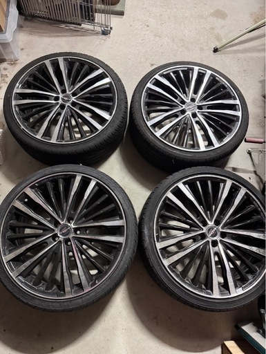 AME シャレン 19インチ タイヤホイールセット