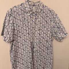 美品　MAJUN かりゆし　XL 楽器柄　ボタンダウン　かりゆし...
