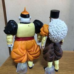 人造人間 19号&20号 2体セット フィギュア 一番くじ EX 人造人間の恐怖 箱無しの画像