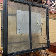 爬虫類ケージ、カミハタ、サーモスタット付き！45x45の保温器具付き、GEXエキゾテラ取引中です！の画像