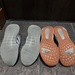 中古　メンズランニングシューズ2足の画像