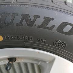 DUNLOP 夏タイヤ ゴルフ純正ホイル付4本