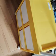 プーさん　ハンガーラック　子供収納の画像