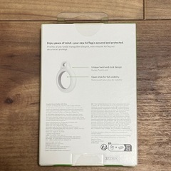 新品未使用 belkin apple airtag カバーの画像