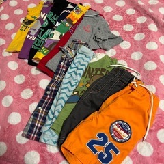 子ども服　男の子　Tシャツ　ズボン　水着　１２枚　セット　まとめ　