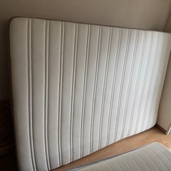 【4/20まで】 
IKEA セミダブルベッド+IKEAセミダブ...