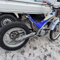 直接引き取りのみ！ 値下げ交渉可能　トライアル　シェルコ03 250cc？の画像