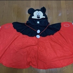 ミッキー　ポンチョ　ブランケットの画像