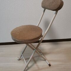 折りたたみ クッションチェア 背もたれつき
