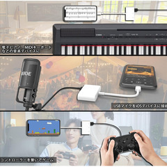 📱夏前早割セール【新品未使用】iPhone用 3in1 SDカードリーダー 写真 動画 データ移動 OTG対応 USB Type-C ライトニング対応 軽量 コンパクト 高速転送 検索ワード：iPhone SDカードリーダー 3in1 写真 動画 データ移動 OTG対応 USB Type-C ライトニング 軽量 コンパクト 高速転送の画像
