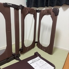 おくトビラ　Lサイズ　ベビーゲート　ベビーサークル日本育児の画像