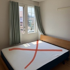 コアラマットレス　クイーンサイズとベット