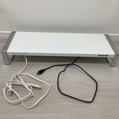100-MR137 メタル製モニター台 600W サンワサプライ　美品