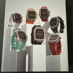 アップルウォッチラバーバンドベルトウルトラAppleWatchカバーケースの画像