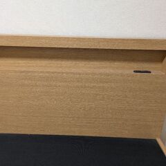【ニトリ】シングルベッドフレームの画像