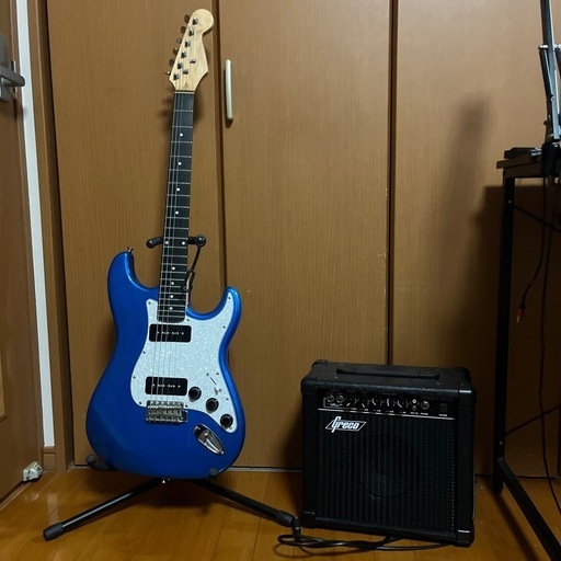 ST250 初心者セットストラトキャスターカスタム　エレキギター