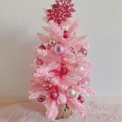 ピンク クリスマスツリー