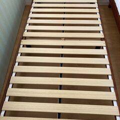木製シングルサイズすのこベッド