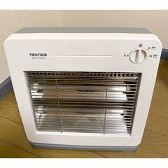 TEKNOS 電気ストーブ ES-K710(W)-C
