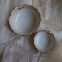 【新品未使用】有田焼 親子皿 紅彩 5セットの画像