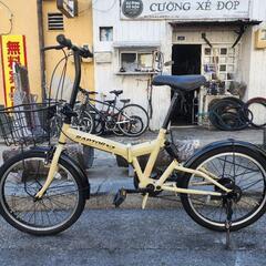 『ＳＡＬＥ　５０％』　折りたたみ自転車　２０インチ　6変速　カゴ...