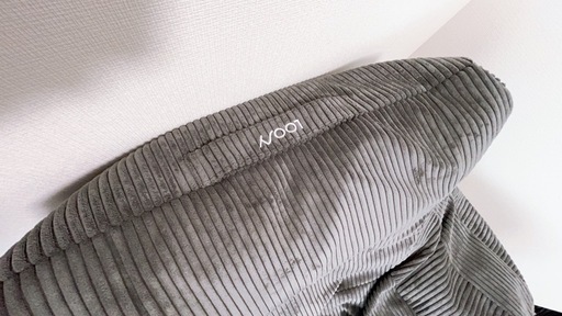 LOOSY グレー ビーズクッション ソファ 大きめ