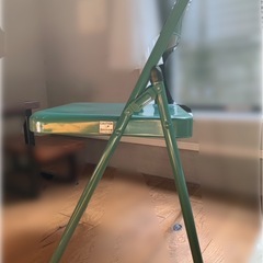 【譲り先決定済】nico and... チェア　イス　折りたたみ　グリーンの画像