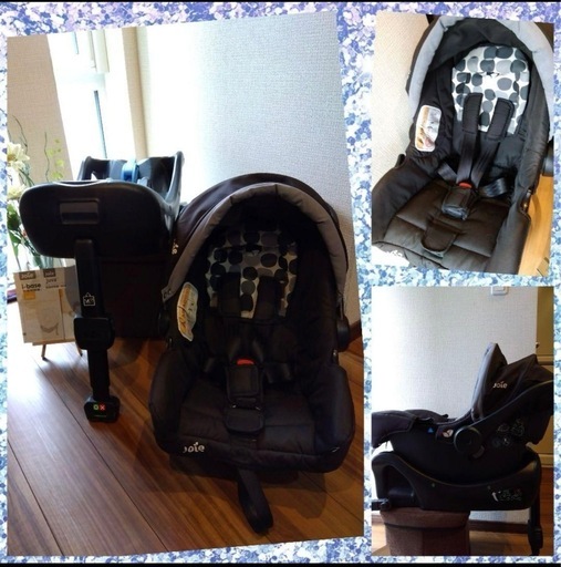 専用　ジョイージュバ トラベルシステム ISOFIX シート&ｉベース