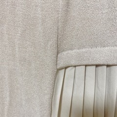 RADIATE ジレ　ロングカーディガン　サイドプリーツの画像