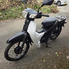 スーパーカブ50 低走行　AA04 自家塗装　オイル交換済　千葉県より　配達可能の画像