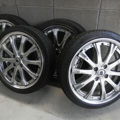 軽自動車 17インチ WORKアルミ付タイヤセット 中古品 