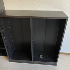 幅広　カラーボックス　本棚