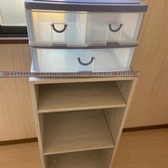 ニトリカラーボックス・プラ引き出し　セットでお願いします