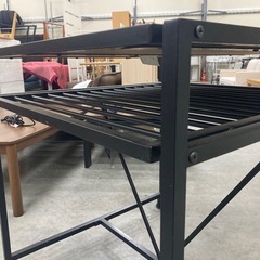 【kj101】カフェスタイル ダイニングテーブル インダストリアル 横幅75cm アイアン スチール脚 ファニシング　検)一人暮らし　ファミリー　冷蔵庫　洗濯機　オフィス　事務　テーブル　ラック　収納　家具　ソファ ダイニング 食器棚 キッチンの画像