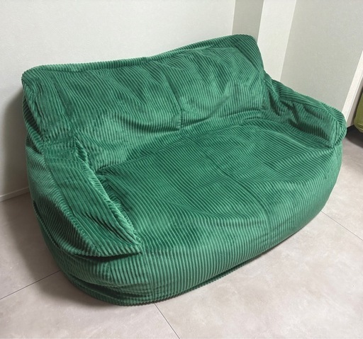 LOOSY HUGME 2人掛けビーズソファ GREEN LOOSY ビーズソファ グリーン