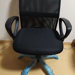 【ほぼ新品】組み立て済オフィスチェア　