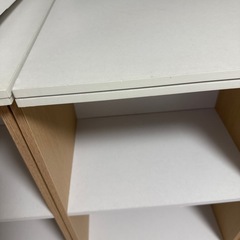 カラーボックス¥８００×６、板¥３００×５の画像