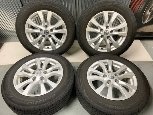 バリ山★日産純正　ティアナ　L33　16インチ　215/60R16 2024年製　安心のバランス＆エアー調整済み　ブレ曲がり無し！