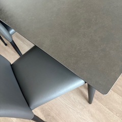 【美品✨】IDC大塚家具　パシオン ダイニングテーブル・チェアの画像