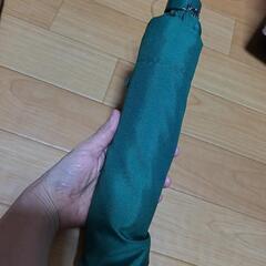 無地折り畳み傘　みどりの画像