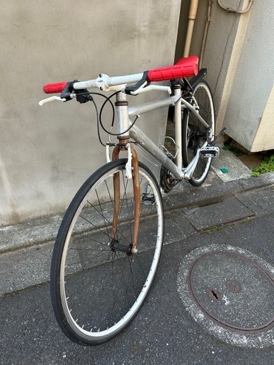 クロスバイク　blue lug