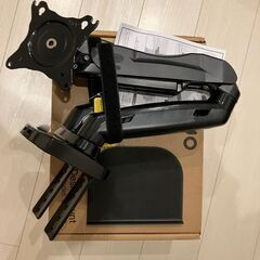 BENQのモニター、モニターアーム、補強プレート3つ合わせて1万...